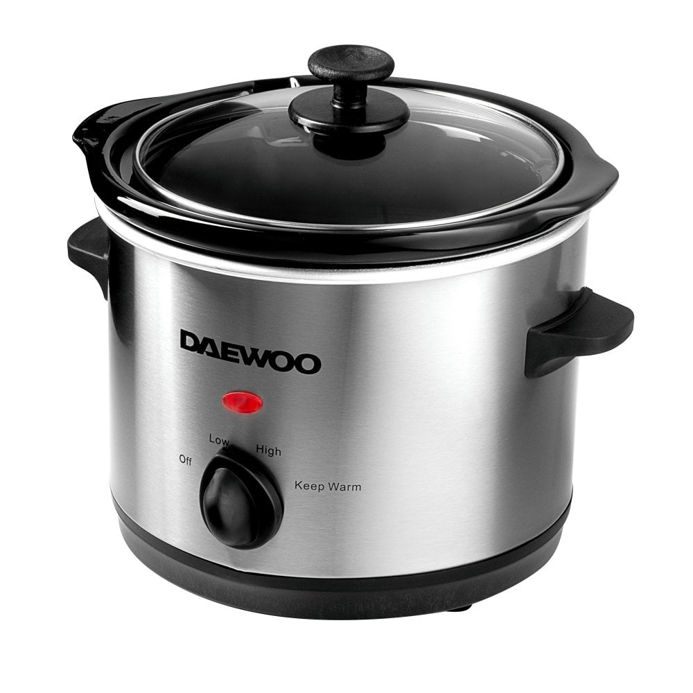 1.5L Slow Cooker, Stainless Steel