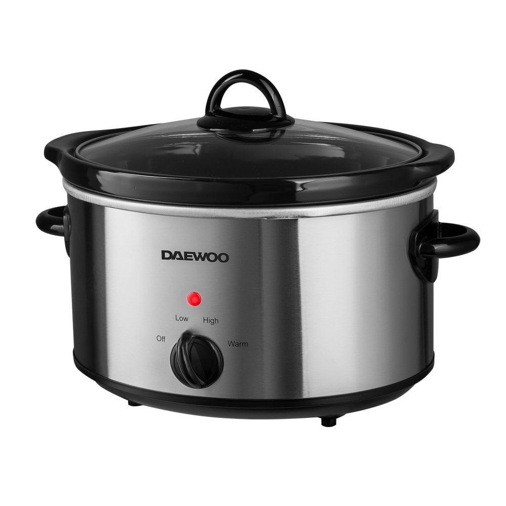 3.5L Slow Cooker, Stainless Steel