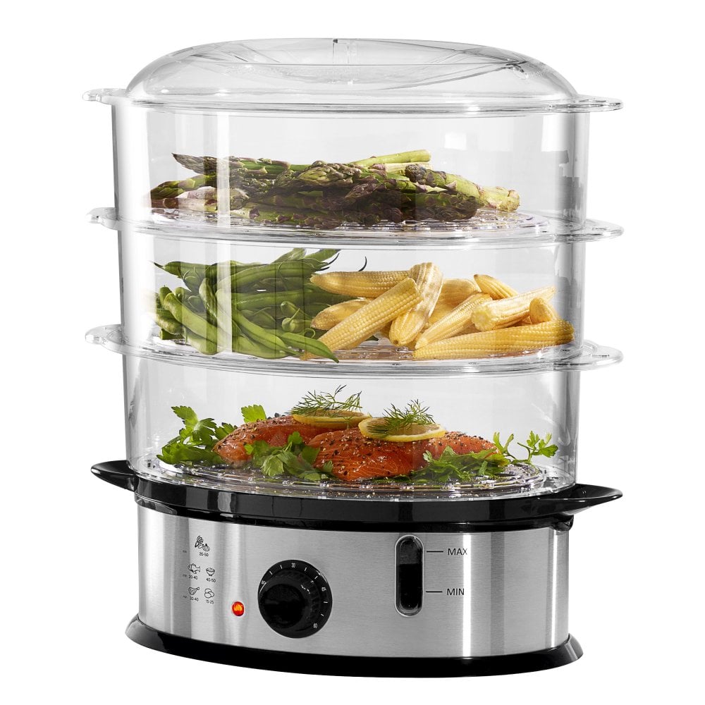 3-Tier Food Steamer, 9L