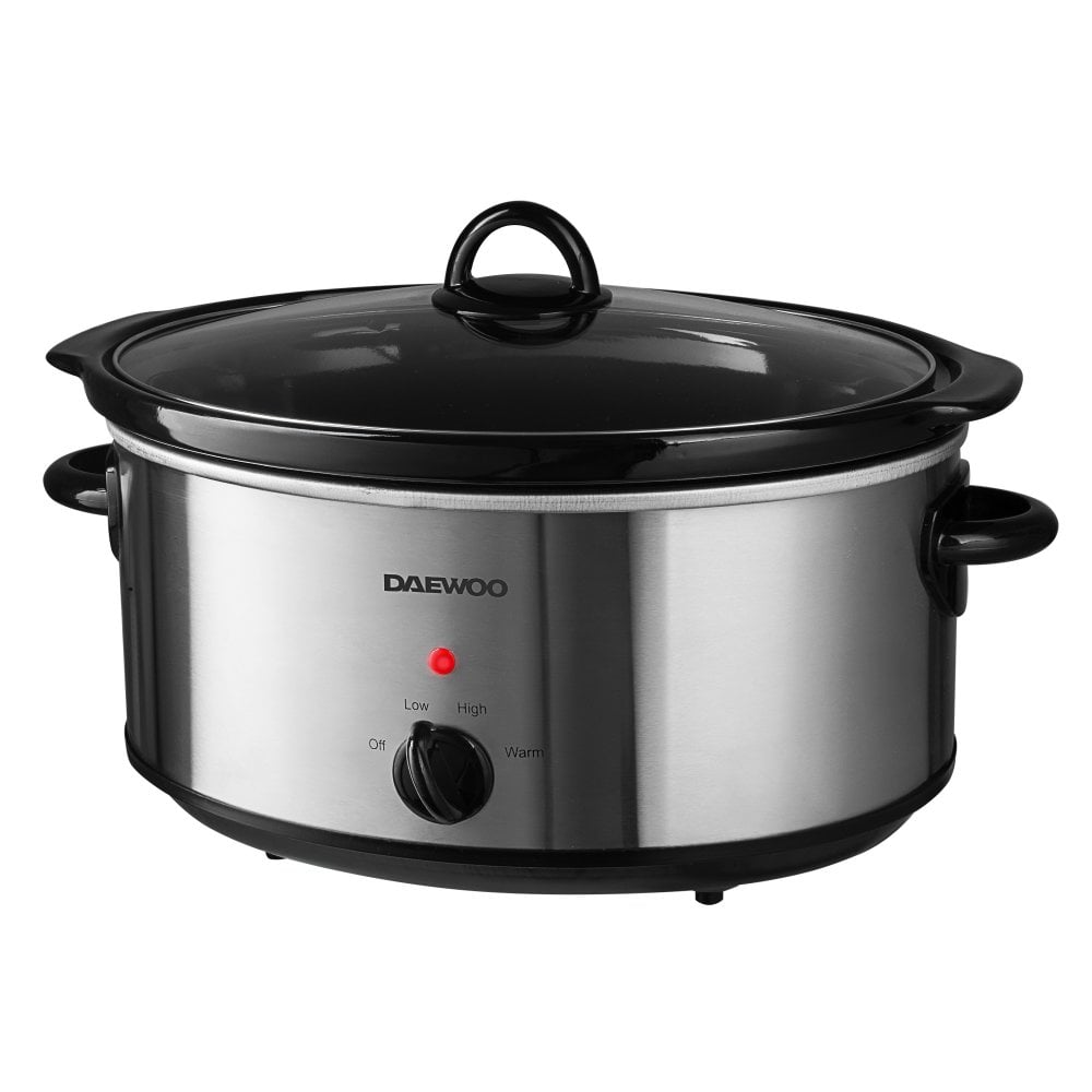 6.5L Slow Cooker, Stainless Steel