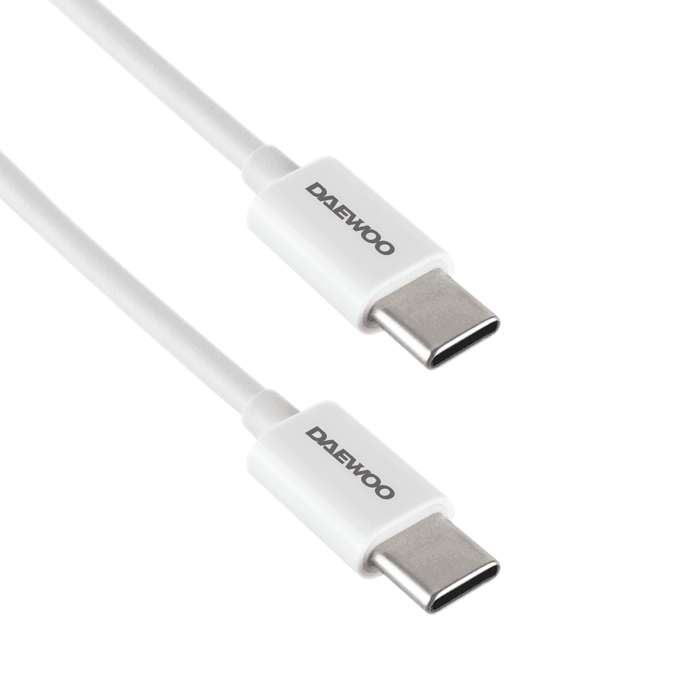 Daewoo 1 Metre USB-C to USB-C Charge Cable