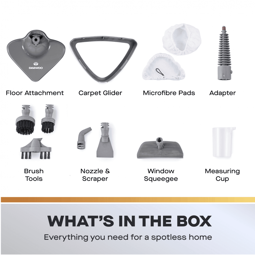 12-in-1 Steam Mop & Handheld Steam Cleaner