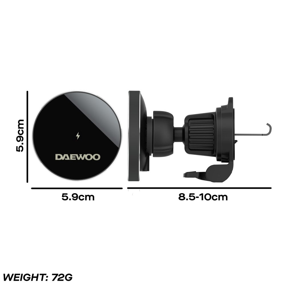 15W Magsafe Car Mount Phone Charger