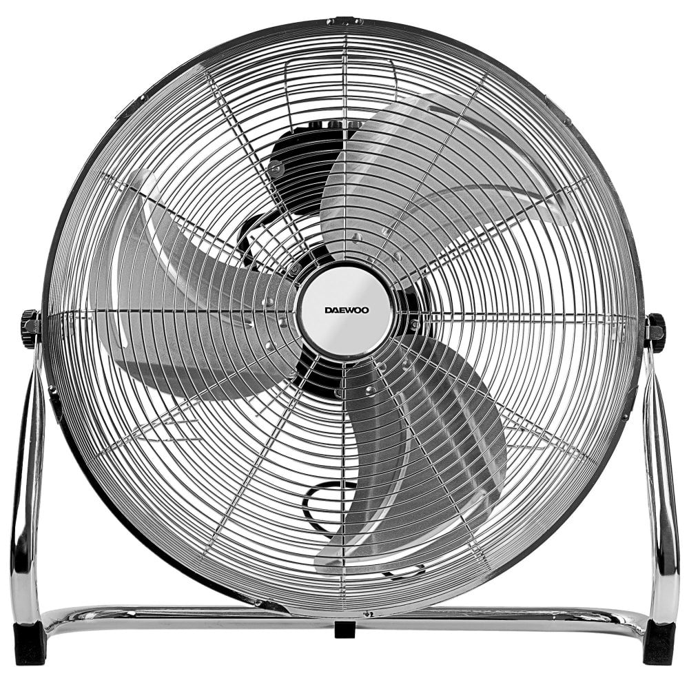 18" High Velocity Chrome Floor Fan