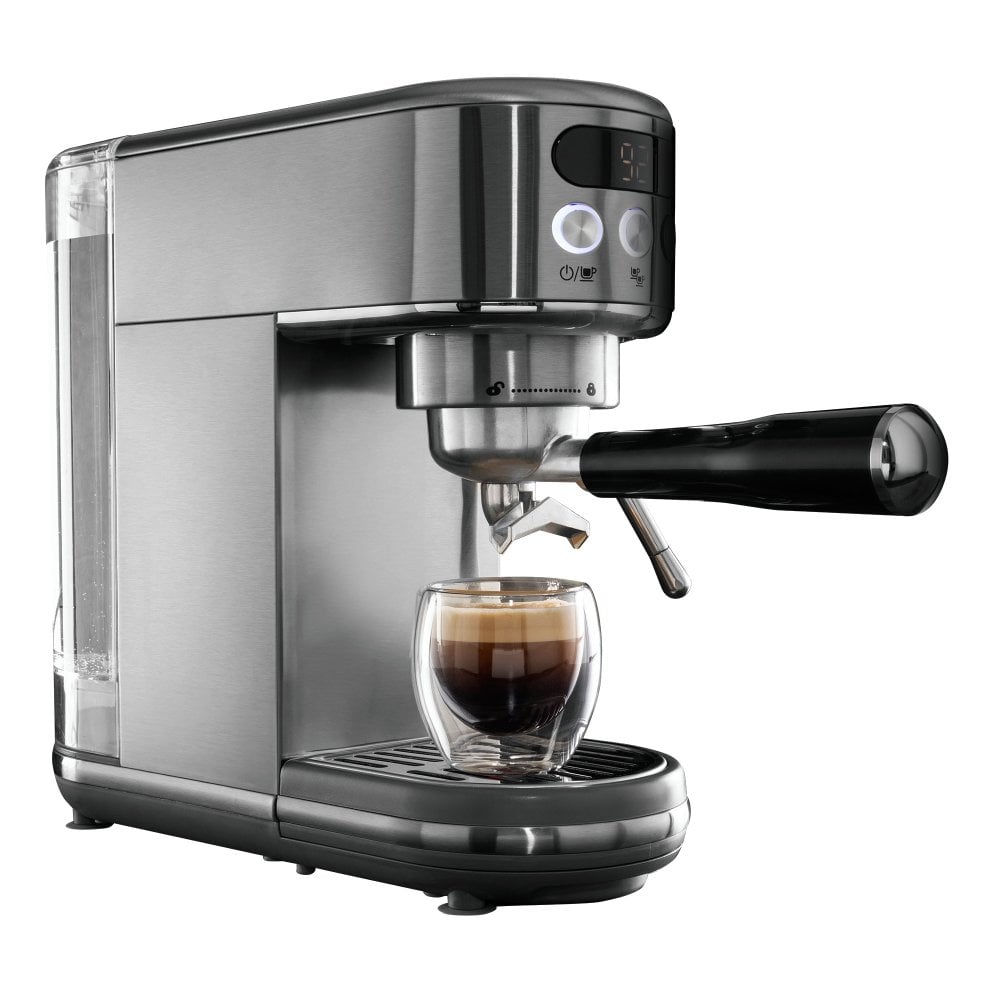 Daewoo 20 Bar Digital Compact Espresso Coffee Maker