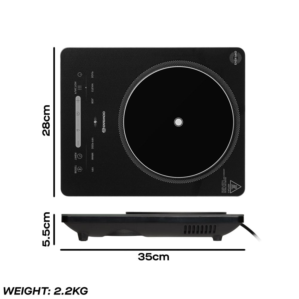 2200W Single Induction Hob
