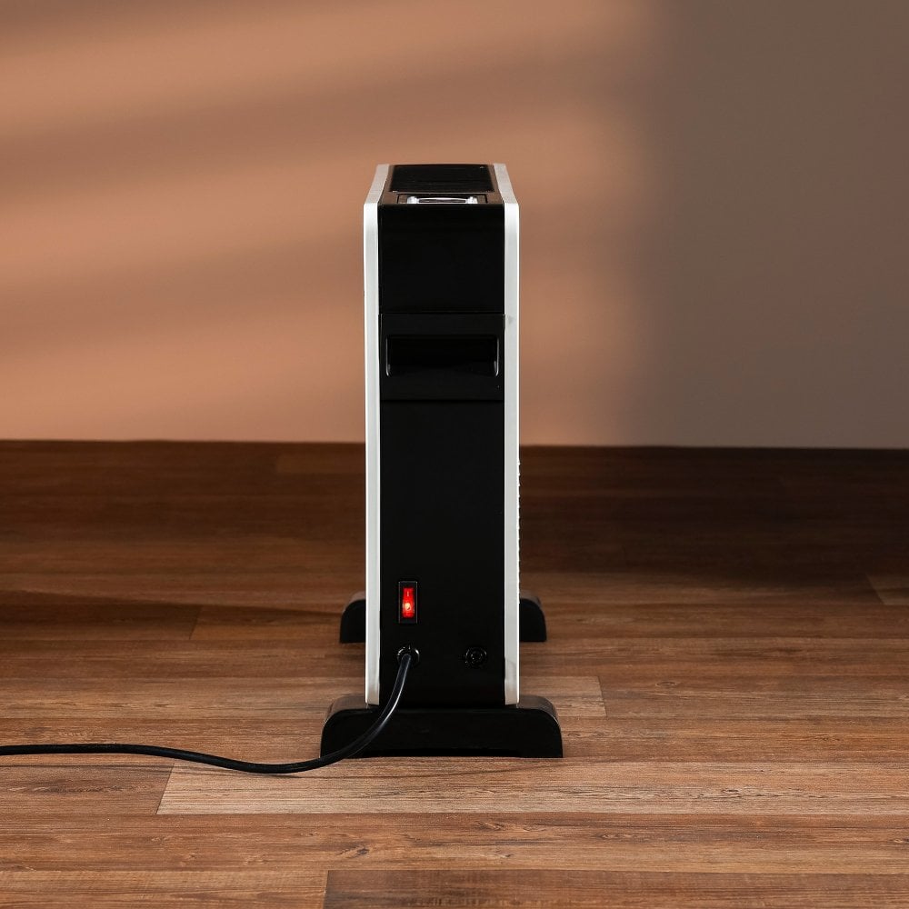 2300W White Convector Heater with LCD Display & Remote Control