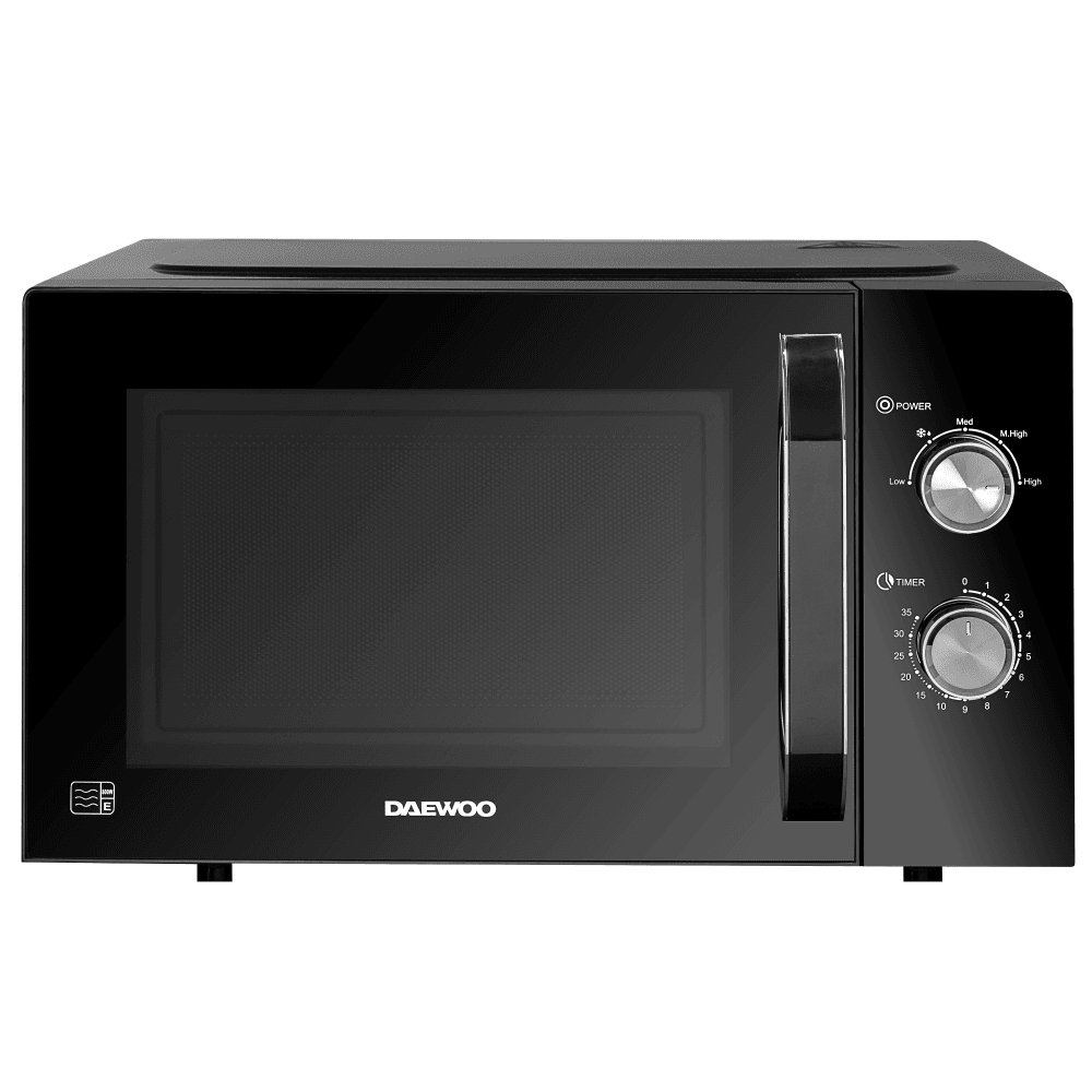 23L Black Manual 800W Microwave