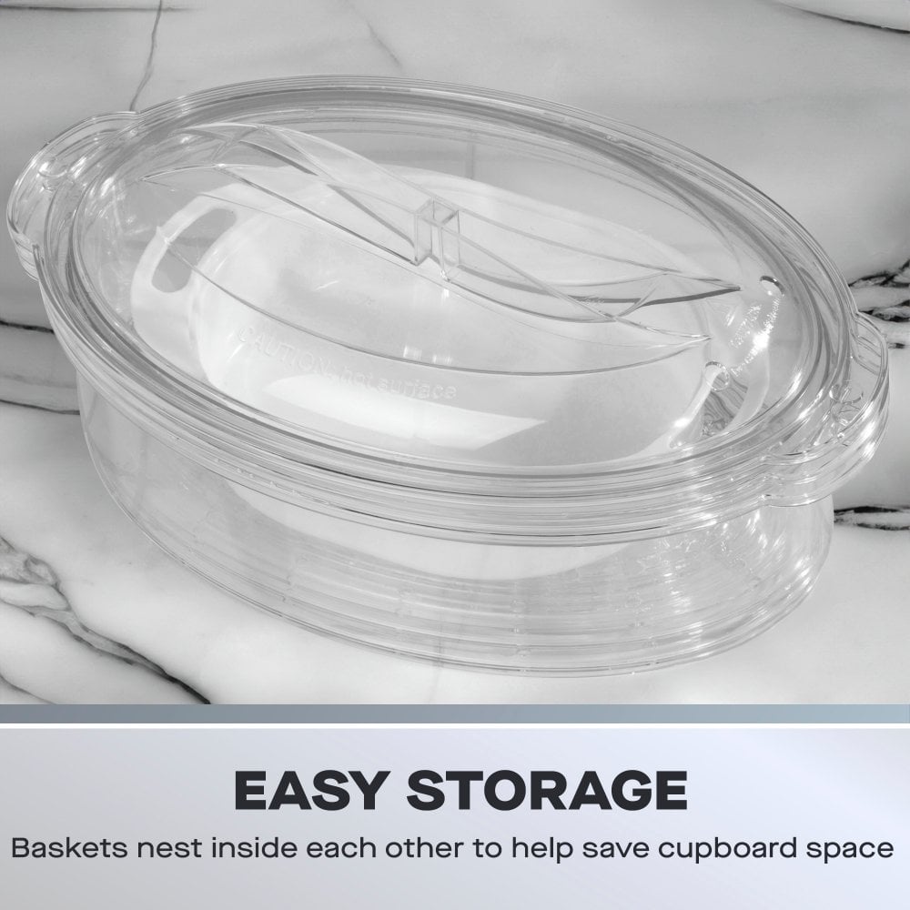 3-Tier Food Steamer, 9L