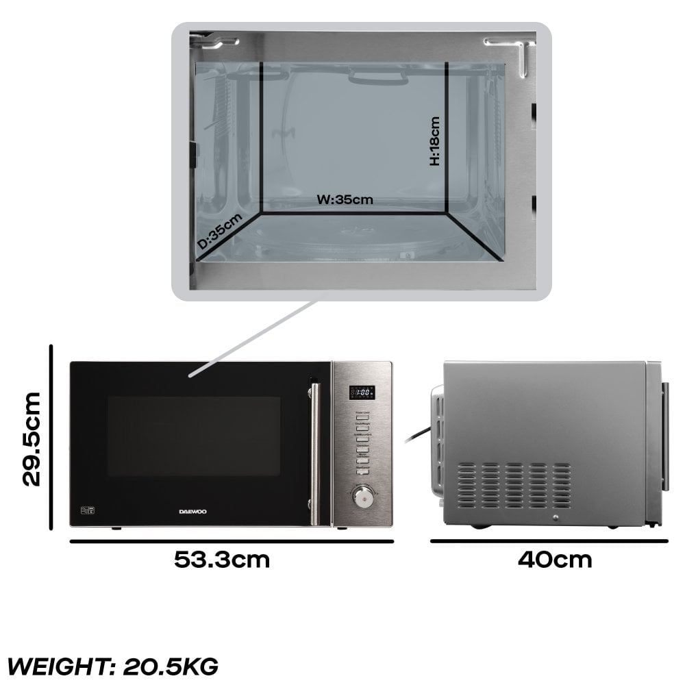30L Combi-Microwave Oven With Grill