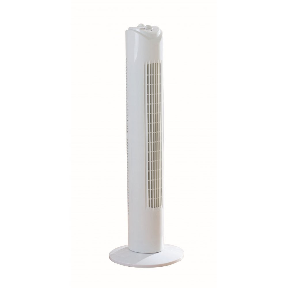 32" Slimline Oscillating Tower Fan with Timer, 3 Speed Settings