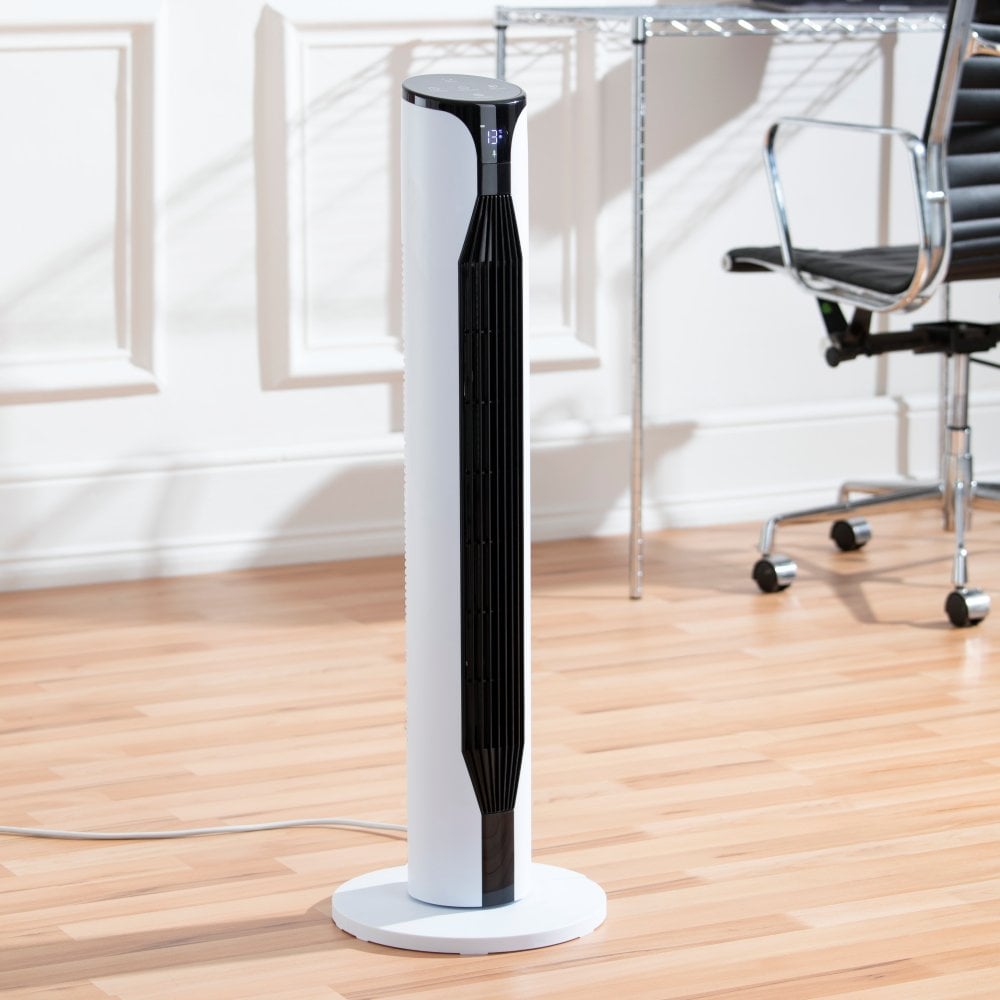 36" Slimline Oscillating Tower Fan with Remote Control