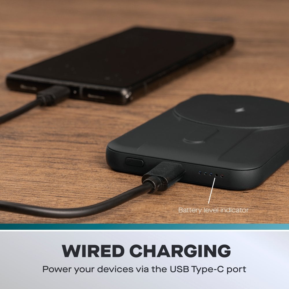 5000mAh Portable MagSafe Wireless Power Bank