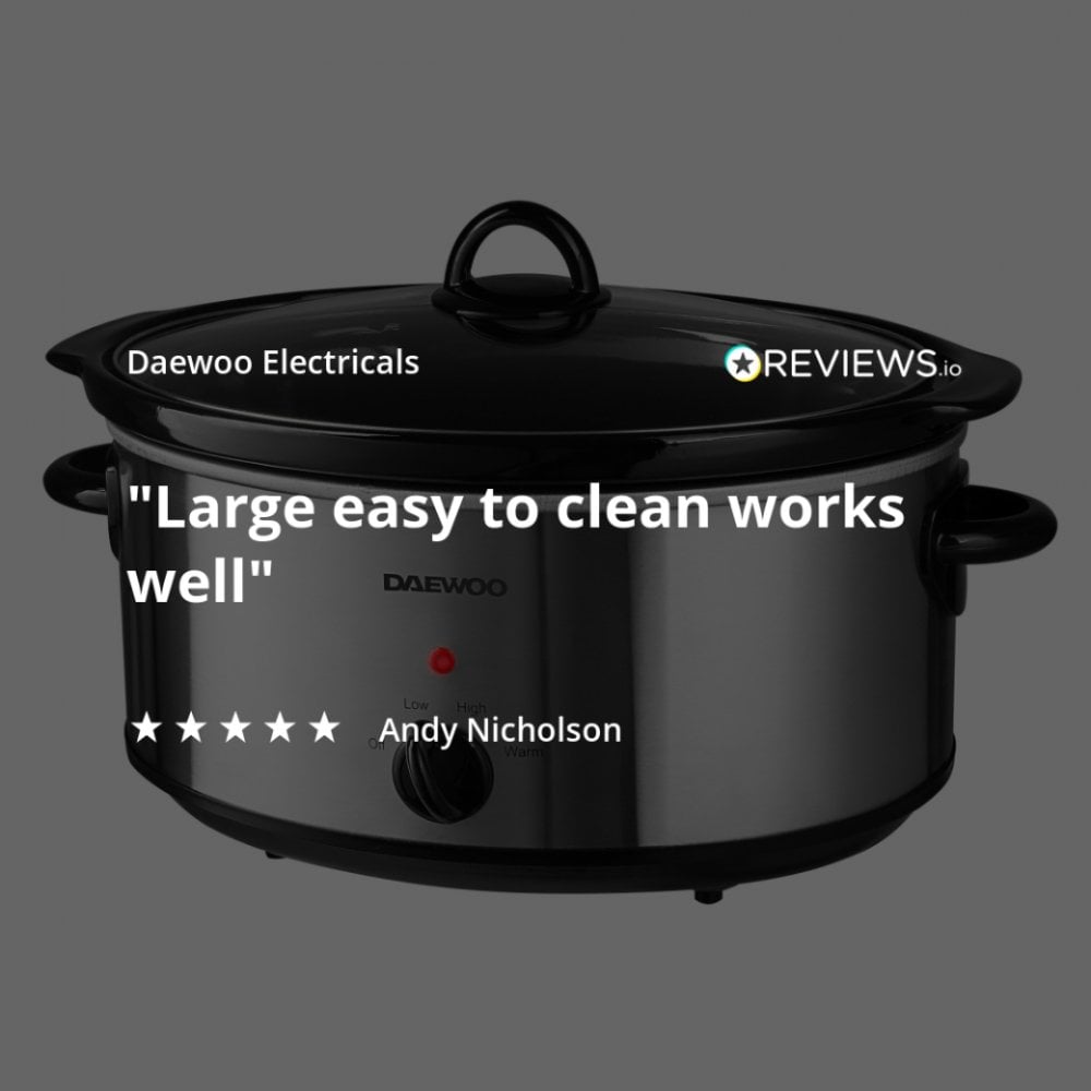 6.5L Slow Cooker, Stainless Steel