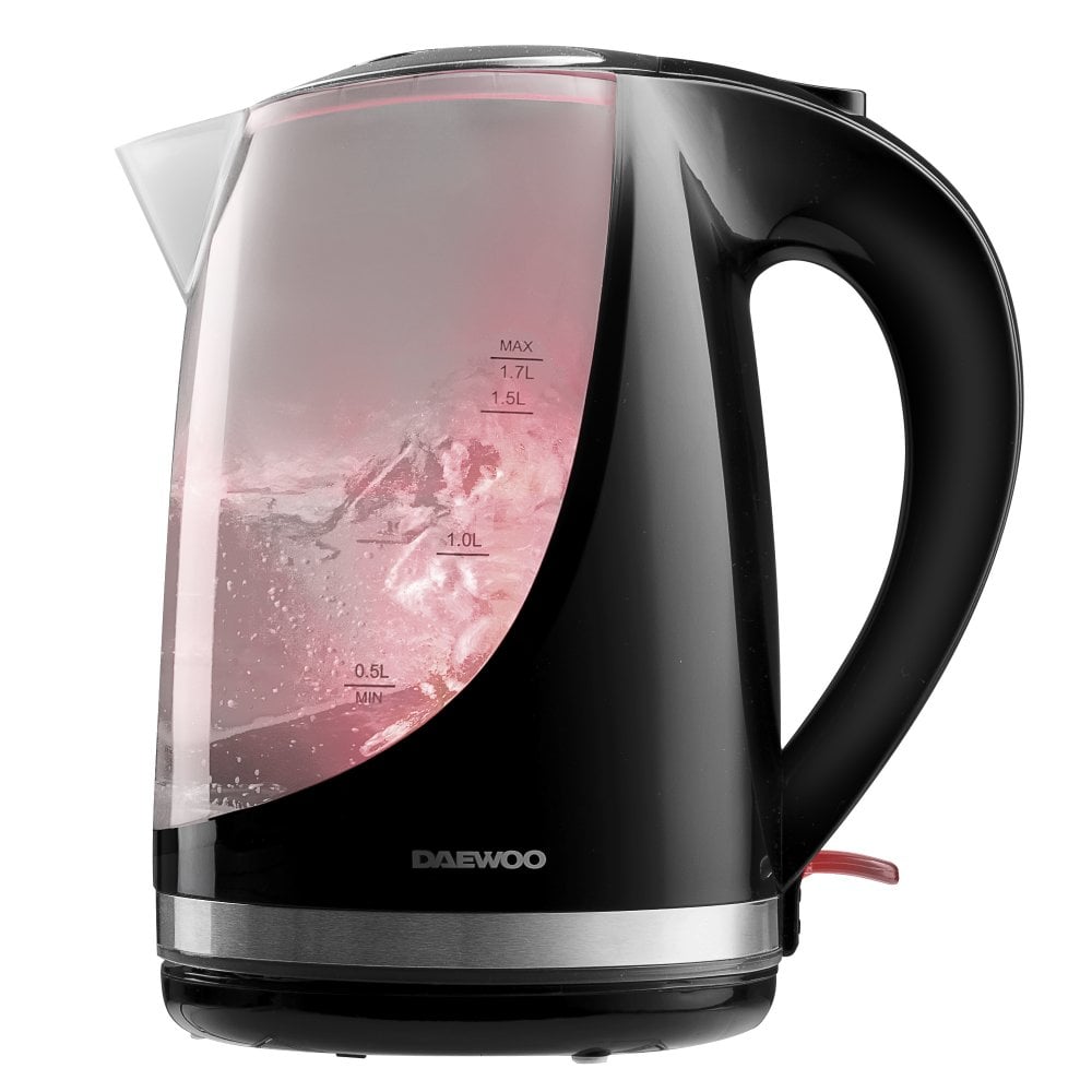 Black 1.7L Colour Changing Kettle