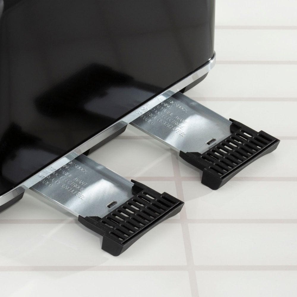 Black Kensington 4 Slice Toaster