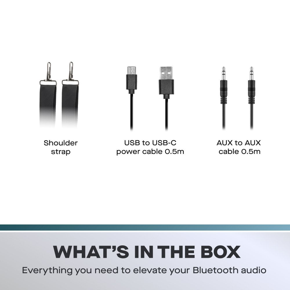 Boom Beat Pro 40W Bluetooth Boombox Speaker