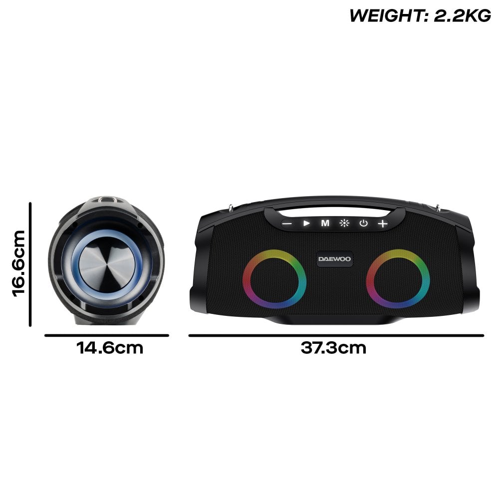 Boom Beat Pro 40W Bluetooth Boombox Speaker