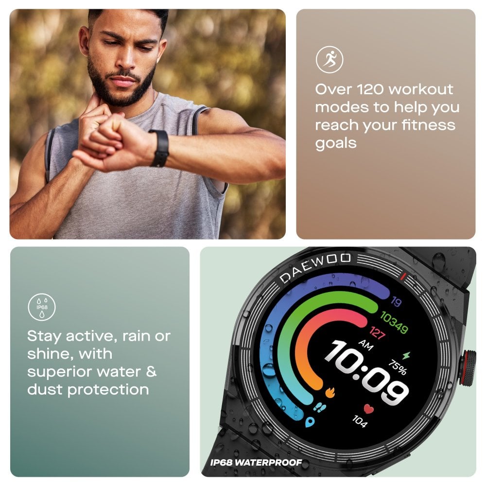 CNX+ Smartwatch with Voice Call Function