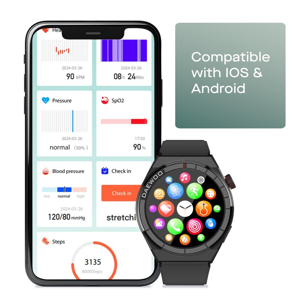 CNX+ Smartwatch with Voice Call Function