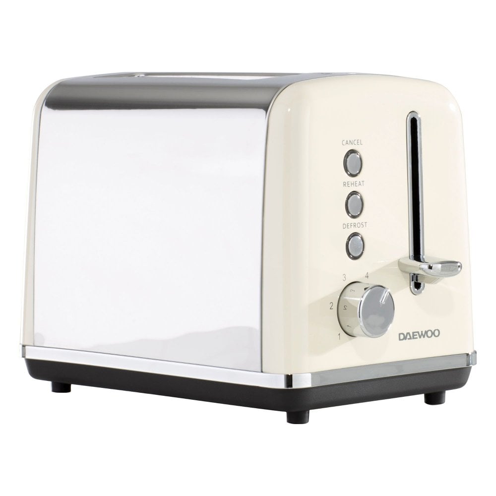 Cream 2-Slice Toaster
