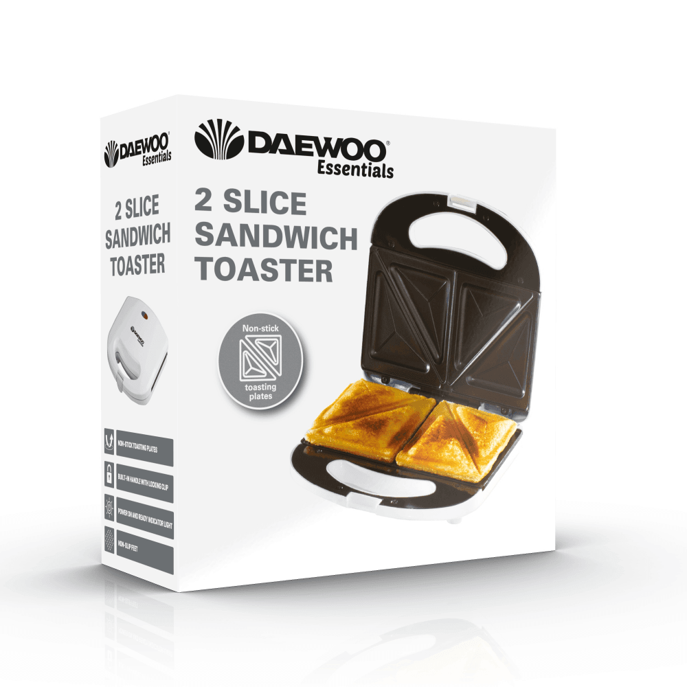 Essentials 2 Portion Sandwich Toastie Maker