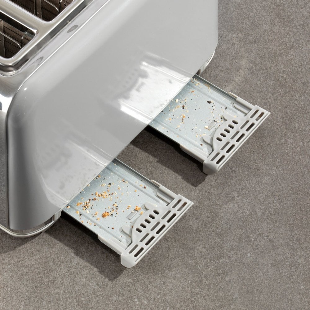 Grey Kensington 4 Slice Toaster