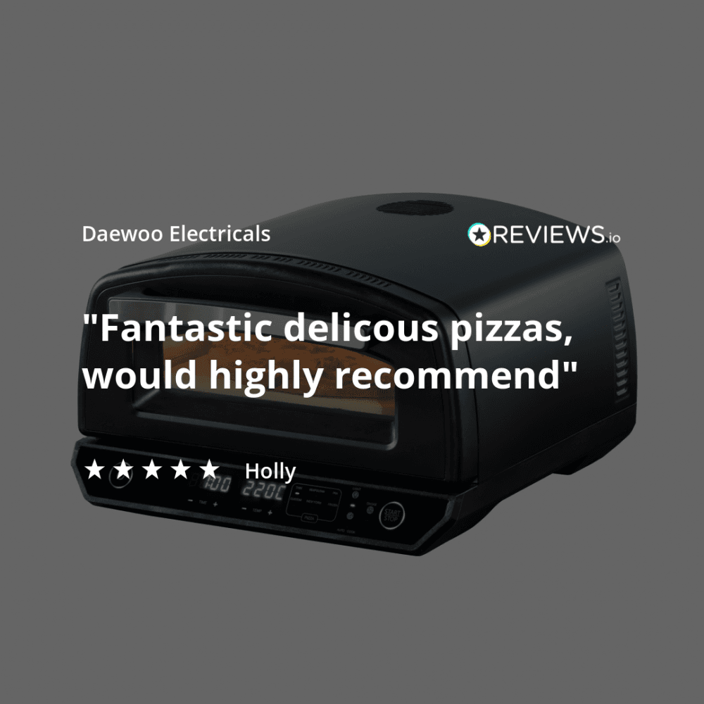 Daewoo NapoliCasa 12” Indoor Electric Pizza Oven
