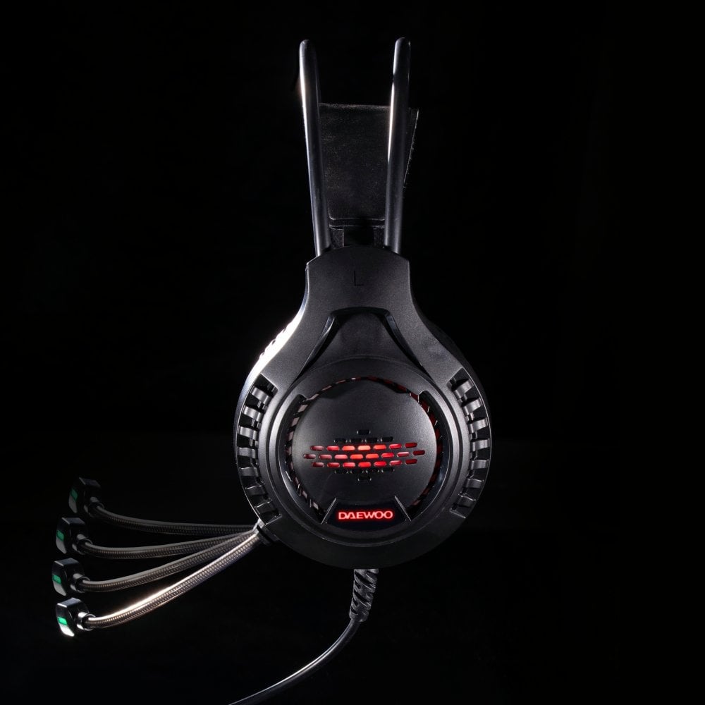 RGB Light Up Wired Gaming Headphones