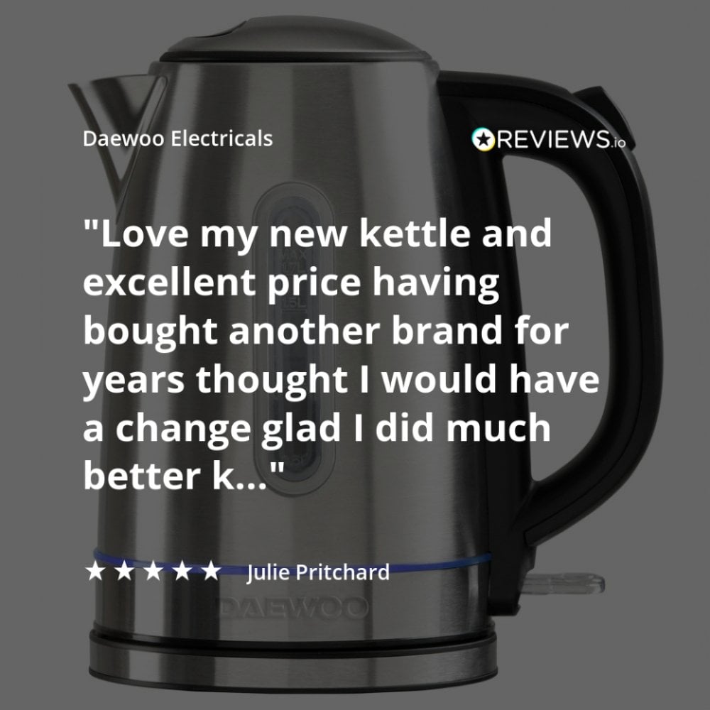 Silver Edinburgh 1.7L Rapid Boil Kettle