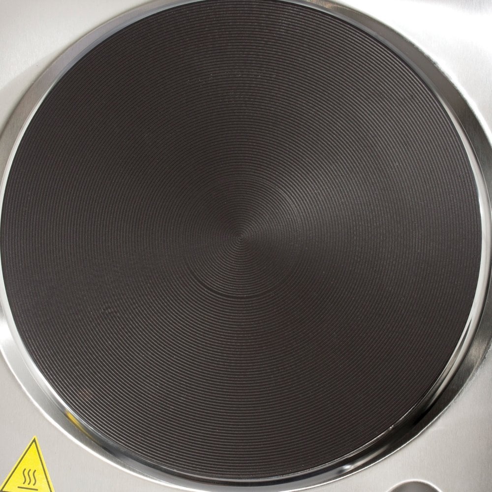 Single 1500W Stainless Steel Hot Plate Hob