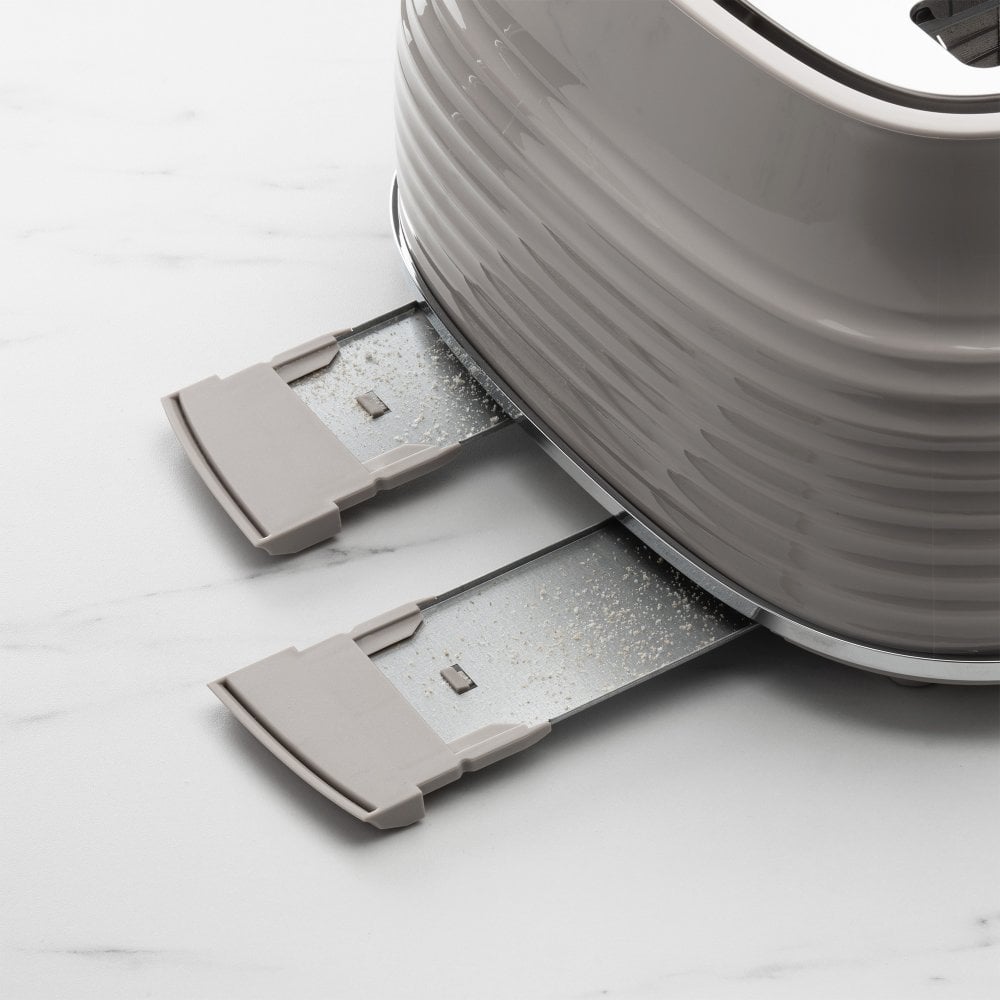 Taupe Sienna 4 Slice Toaster