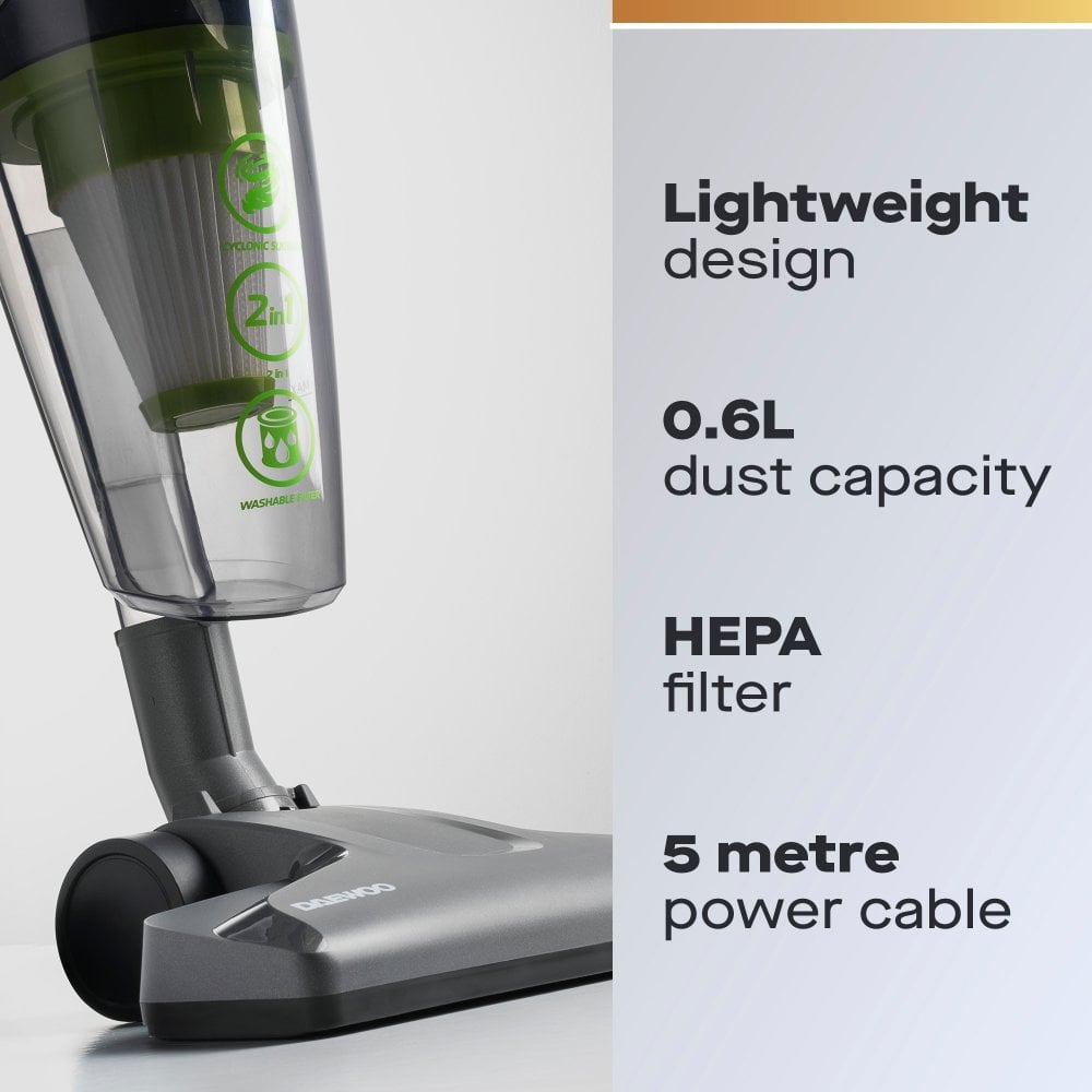 Tornado Essential 600W 2-in-1 Corded Vacuum Cleaner