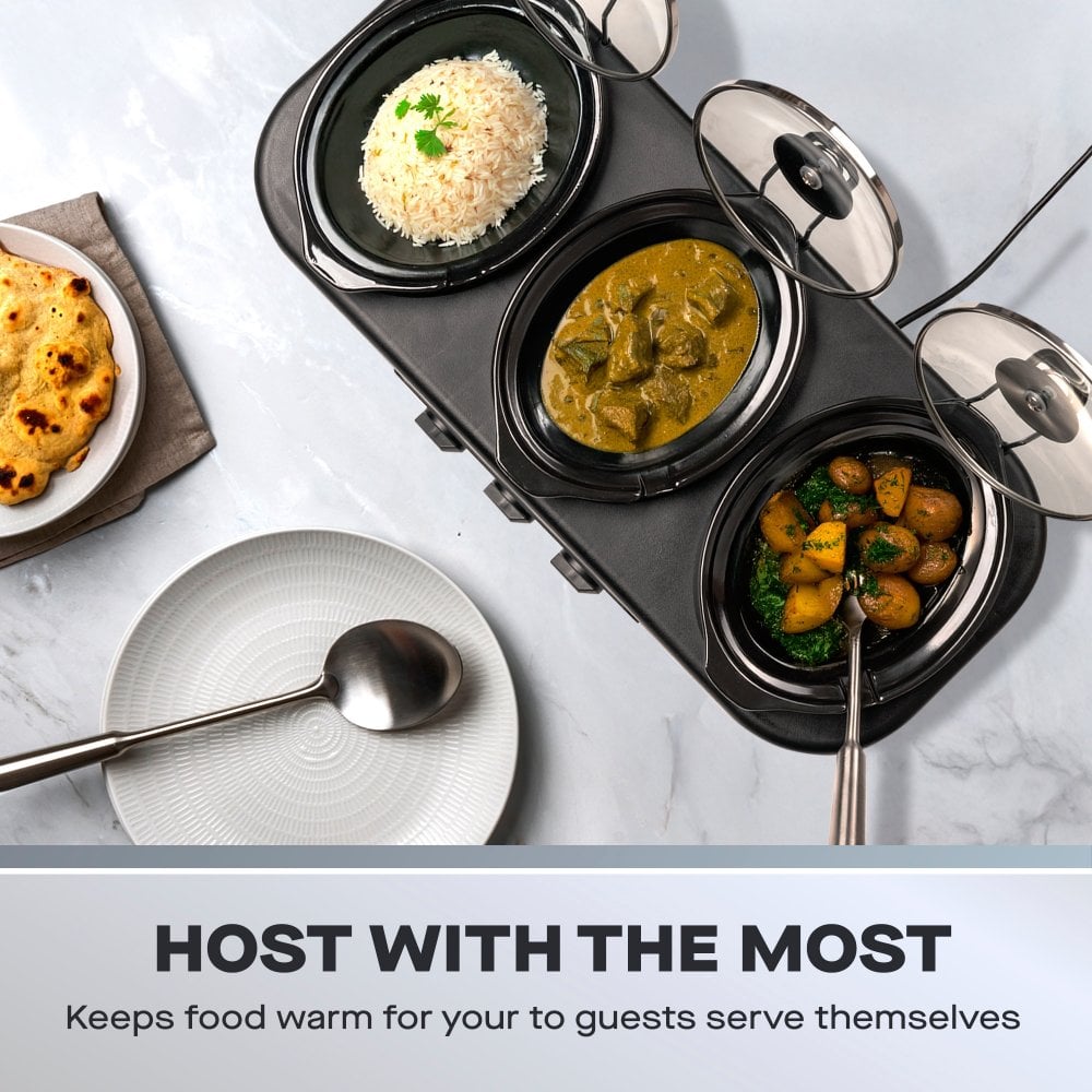 Triple Slow Cooker 3 x 1.5L