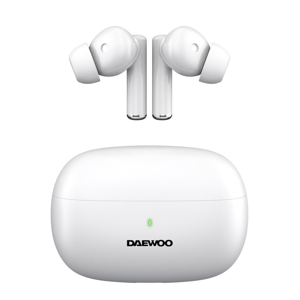 White Air Buds True Wireless Bluetooth Earbuds