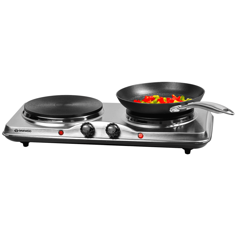 Double 2500W Stainless Steel Hot Plate