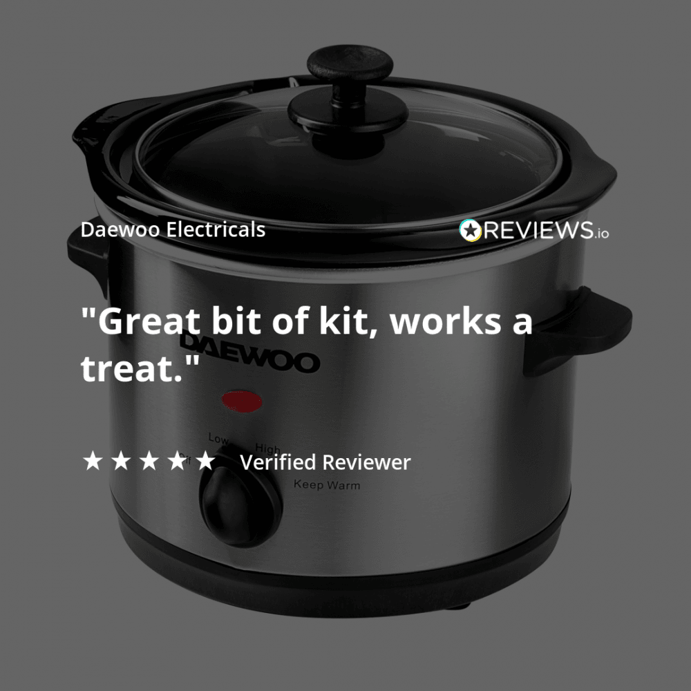 1.5L Slow Cooker, Stainless Steel