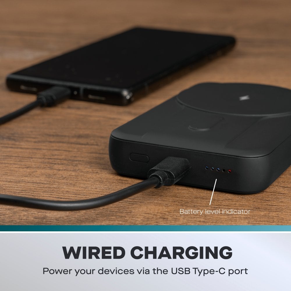 10000mAh Portable MagSafe Wireless Power Bank