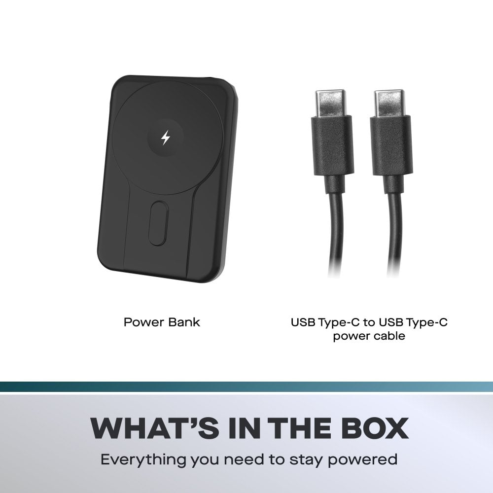 10000mAh Portable MagSafe Wireless Power Bank