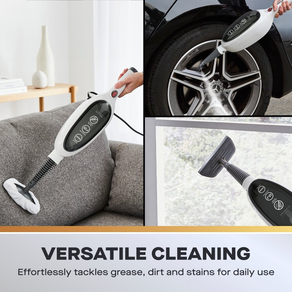 12-in-1 Steam Mop & Handheld Steam Cleaner
