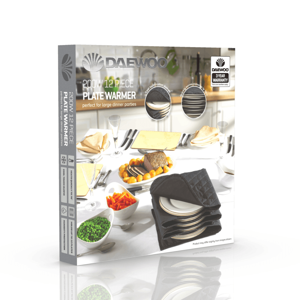 12 Piece Plate Warmer