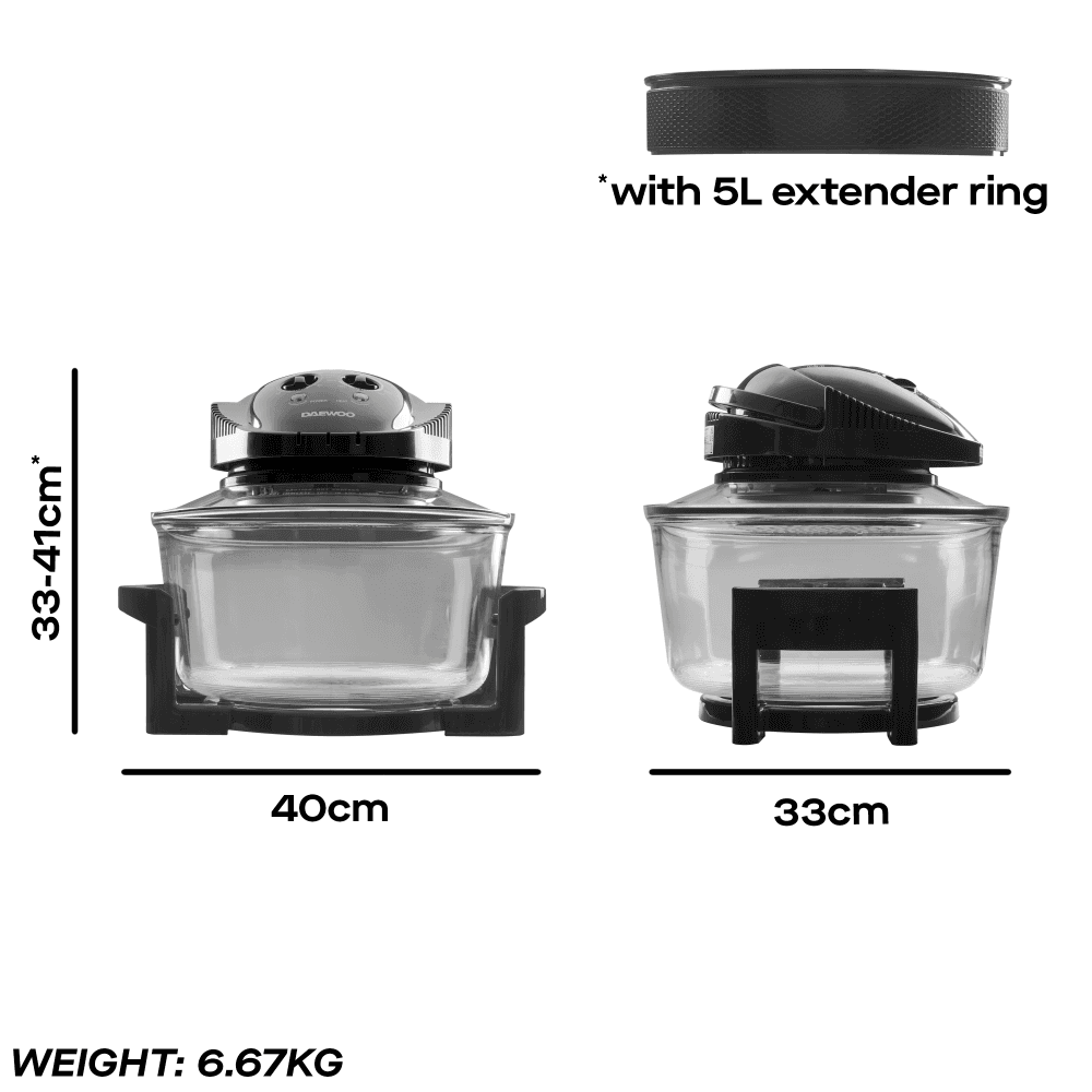 17L Halogen Air Fryer Oven