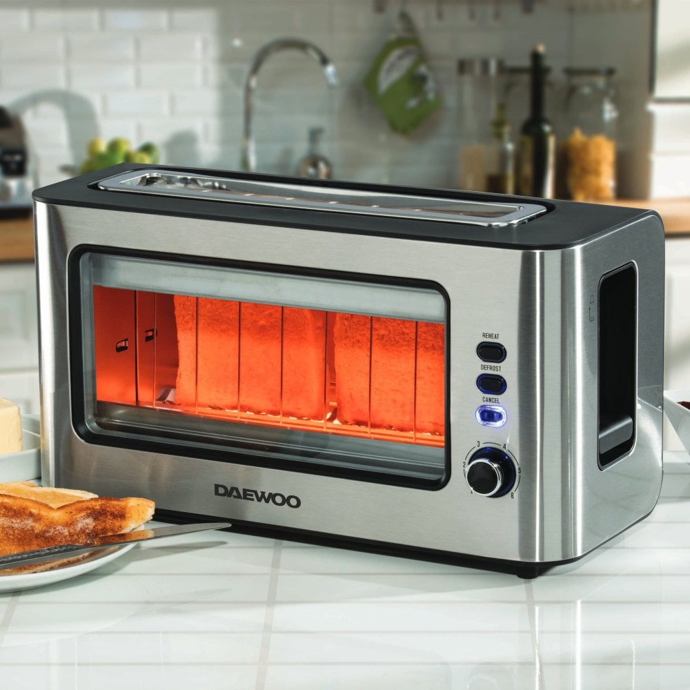 2 Slice Glass Toaster