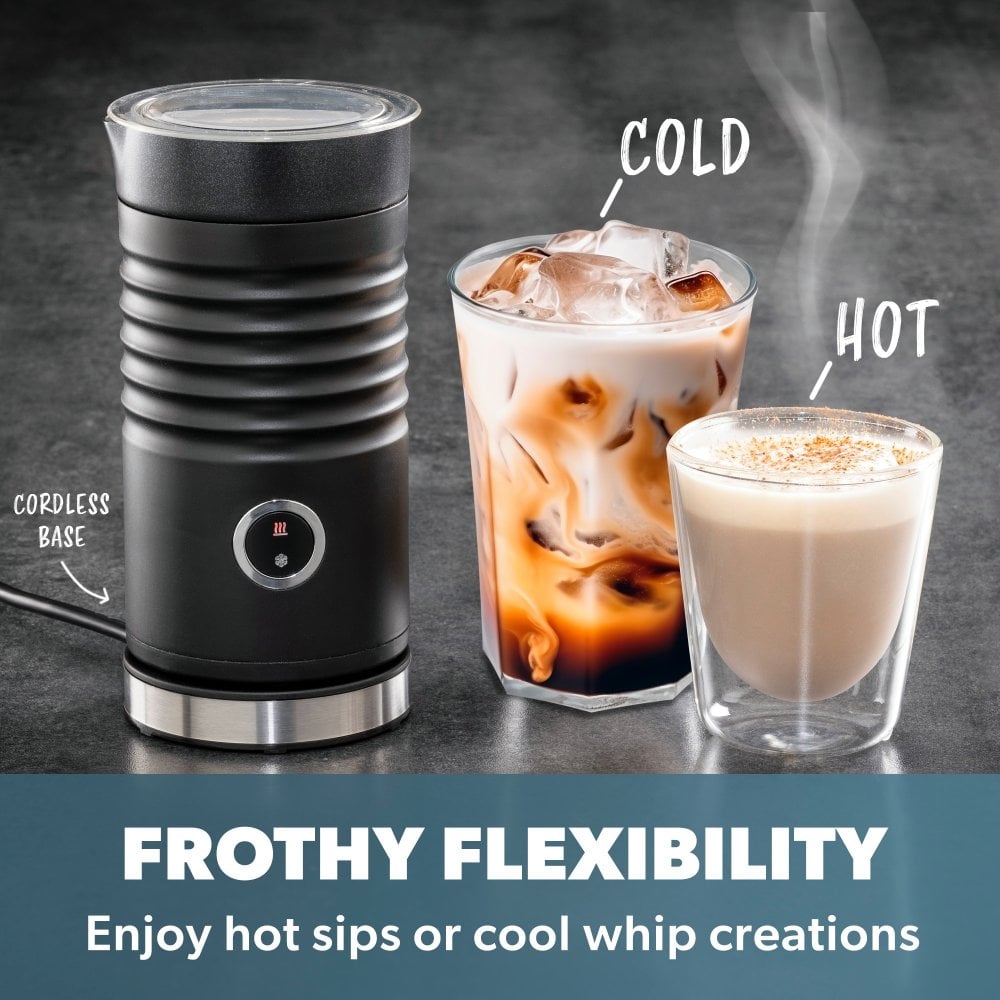 Daewoo 200ml Electric Milk Frother Warmer