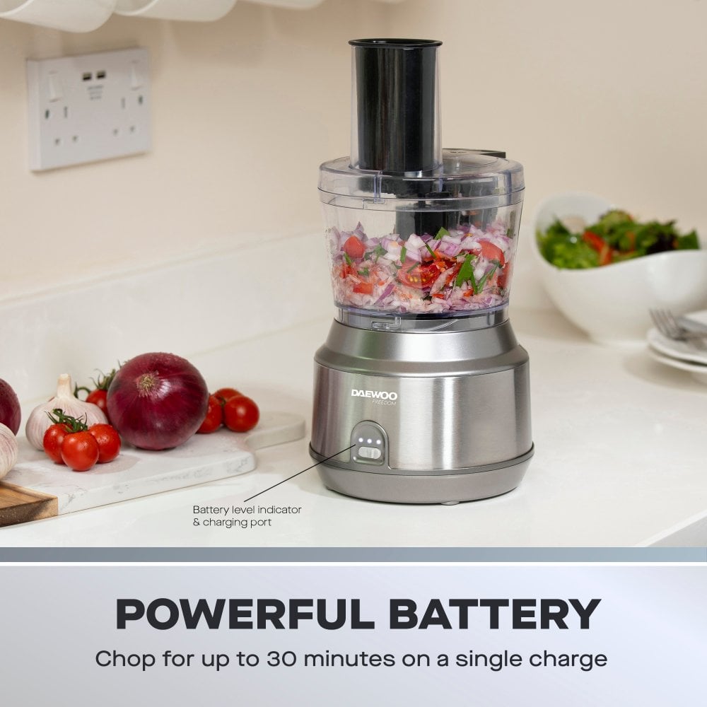 200W Cordless Pro 750ml Food Processor