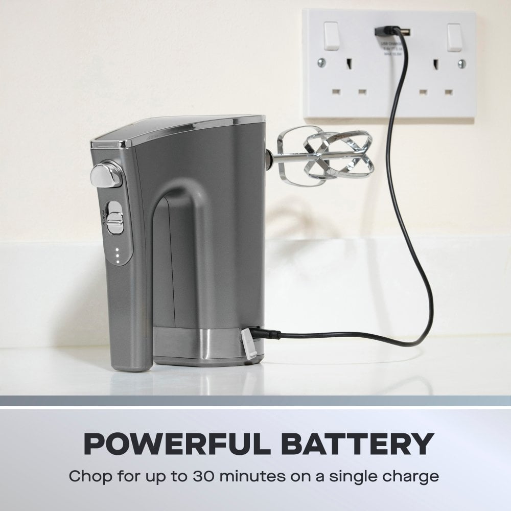 200W Cordless Pro Hand Mixer