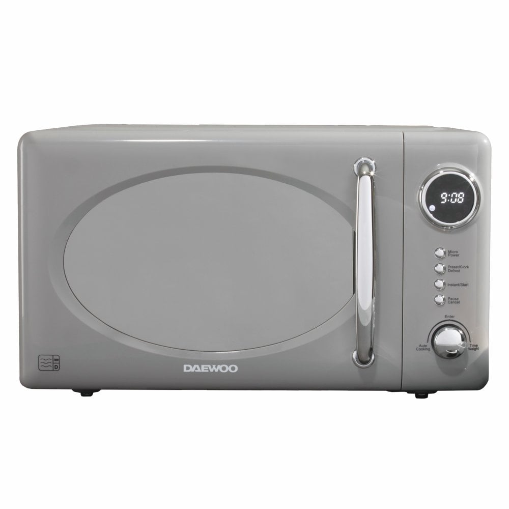 Daewoo 20L Grey Kensington 800W Microwave