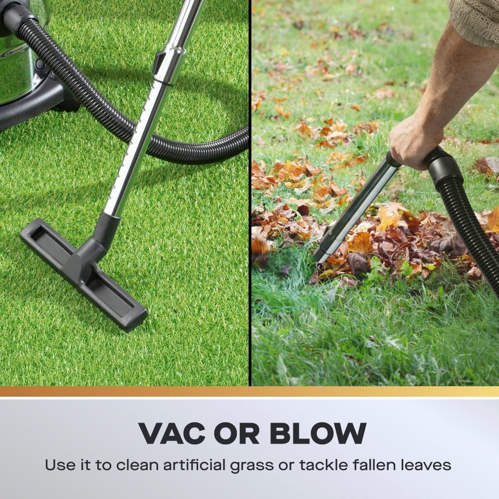 20L Wet & Dry Cylinder Vacuum Cleaner, 1000W