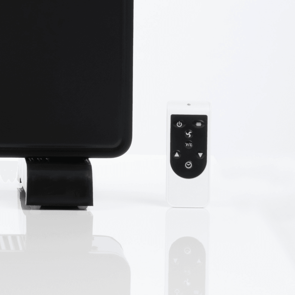 2300W Black Convector Heater with LCD Display & Remote Control