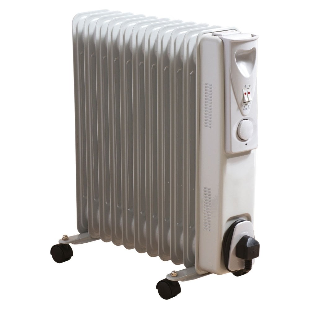 2500W Oil Filled Radiator with Timer